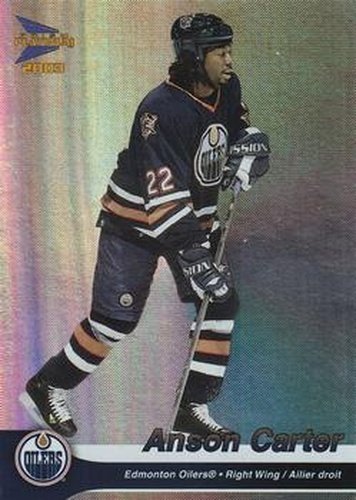 #14 Anson Carter - Edmonton Oilers - 2002-03 Pacific McDonald's Hockey