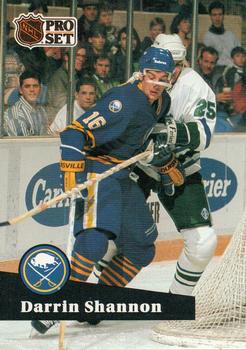 #14 Darrin Shannon - 1991-92 Pro Set Hockey