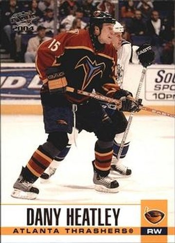 #14 Dany Heatley - Atlanta Thrashers - 2003-04 Pacific Hockey