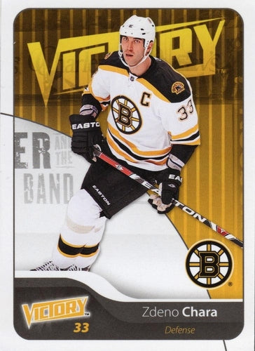 #14 Zdeno Chara - Boston Bruins - 2011-12 Upper Deck Victory Hockey