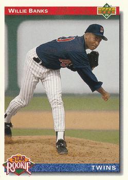#14 Willie Banks - Minnesota Twins - 1992 Upper Deck Baseball