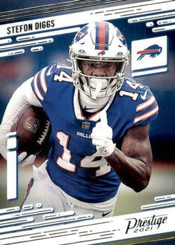 #14 Stefon Diggs - Buffalo Bills - 2021 Panini Prestige Football