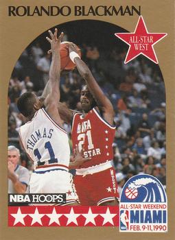 #14 Rolando Blackman - Dallas Mavericks - 1990-91 Hoops Basketball