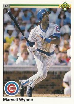 #14 Marvell Wynne - Chicago Cubs - 1990 Upper Deck Baseball