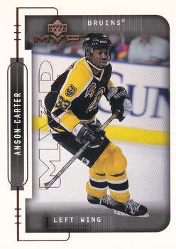 #14 Anson Carter - Boston Bruins - 1999-00 Upper Deck MVP Hockey