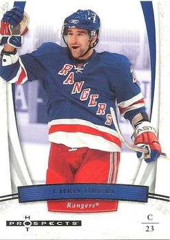 #14 Chris Drury - New York Rangers - 2007-08 Fleer Hot Prospects Hockey