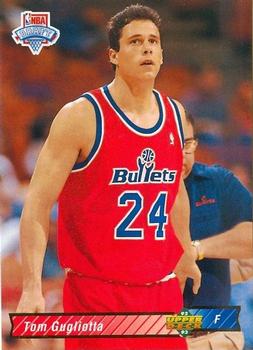 #14 Tom Gugliotta - Washington Bullets - 1992-93 Upper Deck Basketball