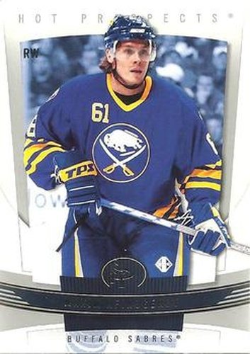 #14 Maxim Afinogenov - Buffalo Sabres - 2006-07 Fleer Hot Prospects Hockey