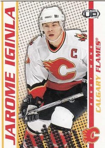 #14 Jarome Iginla - Calgary Flames - 2003-04 Pacific Heads Up Hockey