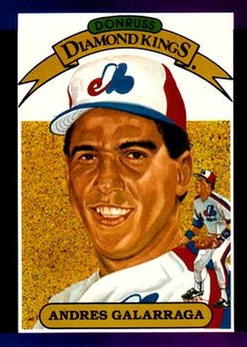 #14 Andres Galarraga - Montreal Expos - 1989 Donruss Baseball