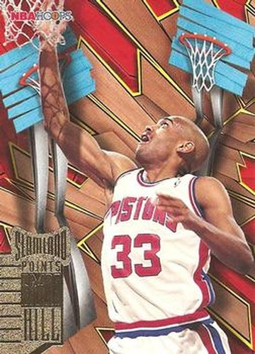 #14 Grant Hill - Detroit Pistons - 1995-96 Hoops Basketball - Slamland