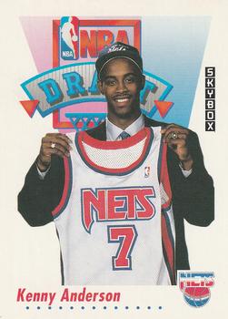 #514 Kenny Anderson - New Jersey Nets - 1991-92 SkyBox Basketball