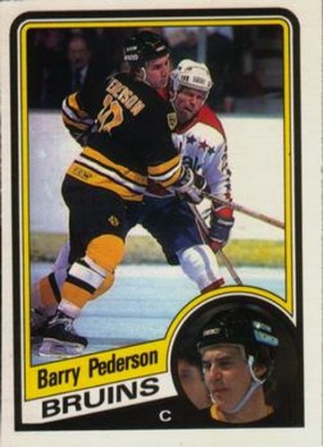 #14 Barry Pederson - Boston Bruins - 1984-85 O-Pee-Chee Hockey