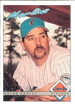 #14 Bryan Harvey - Florida Marlins - 1993 O-Pee-Chee Baseball