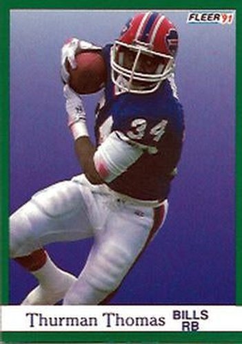#14 Thurman Thomas - Buffalo Bills - 1991 Fleer Football