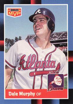 #BC-14 Dale Murphy - Atlanta Braves - 1988 Donruss Baseball - Bonus MVP's