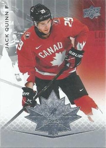 #14 Jack Quinn - Canada - 2021-22 Upper Deck Team Canada Juniors Hockey