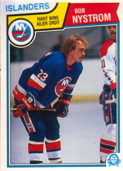#14 Bob Nystrom - New York Islanders - 1983-84 O-Pee-Chee Hockey
