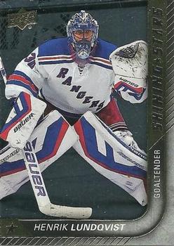 #SS-14 Henrik Lundqvist - New York Rangers - 2015-16 Upper Deck Hockey - Shining Stars