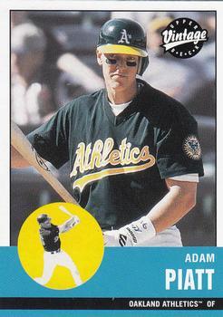 #14 Adam Piatt - Oakland Athletics - 2001 Upper Deck Vintage Baseball