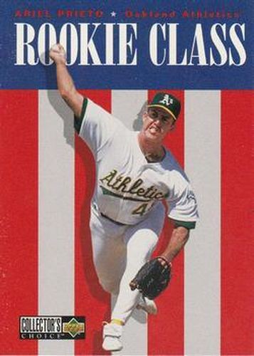 #14 Ariel Prieto - Oakland Athletics - 1996 Collector's Choice Baseball