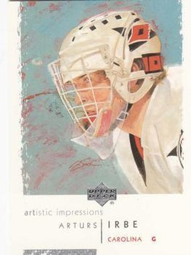 #14 Arturs Irbe - Carolina Hurricanes - 2002-03 UD Artistic Impressions Hockey