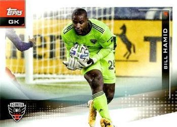 #14 Bill Hamid - D.C. United - 2021 Topps MLS Soccer