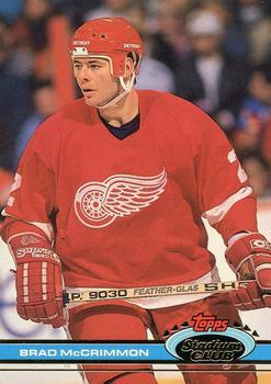 #14 Brad McCrimmon - Detroit Red Wings - 1991-92 Stadium Club Hockey