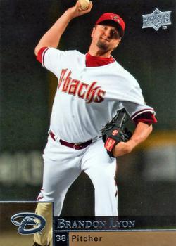 #14 Brandon Lyon - Arizona Diamondbacks - 2009 Upper Deck Baseball