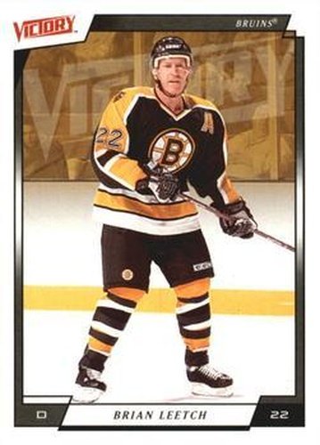 #14 Brian Leetch - Boston Bruins - 2006-07 Upper Deck Victory Hockey