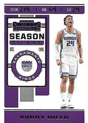 #14 Buddy Hield - Sacramento Kings - 2019-20 Panini Contenders Basketball