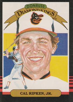 #14 Cal Ripken Jr. - Baltimore Orioles - 1985 Donruss Baseball