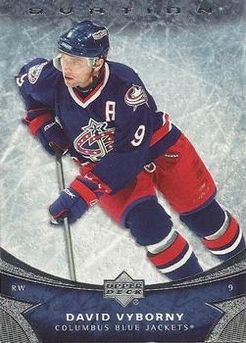 #14 David Vyborny - Columbus Blue Jackets - 2006-07 Upper Deck Ovation Hockey