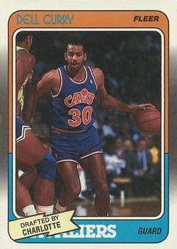 #14 Dell Curry - Charlotte Hornets - 1988-89 Fleer Basketball