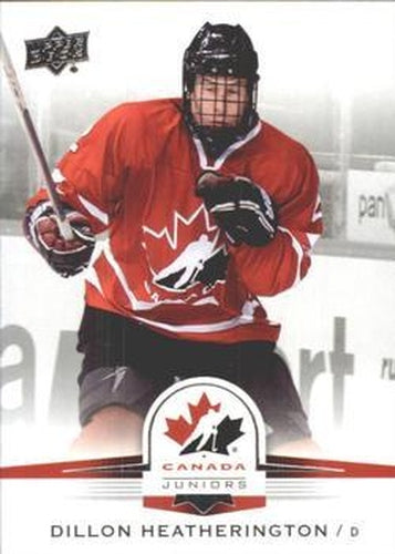 #14 Dillion Heatherington - Canada - 2014-15 Upper Deck Team Canada Juniors Hockey