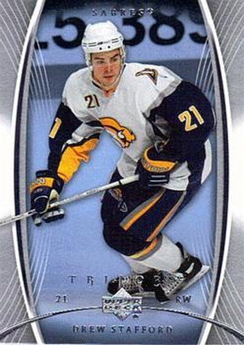 #14 Drew Stafford - Buffalo Sabres - 2007-08 Upper Deck Trilogy Hockey