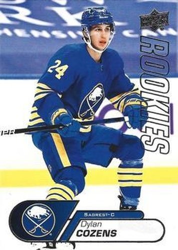 #14 Dylan Cozens - Buffalo Sabres - 2020-21 Upper Deck NHL Star Rookies Box Set Hockey