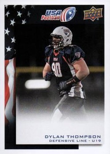 #14 Dylan Thompson - USA - 2014 Upper Deck USA Football