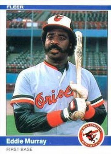 #14 Eddie Murray - Baltimore Orioles - 1984 Fleer Baseball