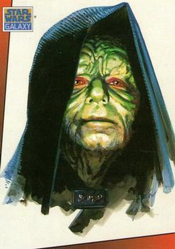 #14 Emperor Palpatine - 1993 Topps Star Wars Galaxy