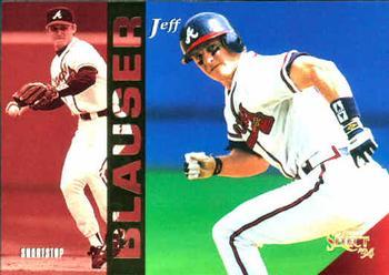 #14 Jeff Blauser - Atlanta Braves - 1994 Select Baseball