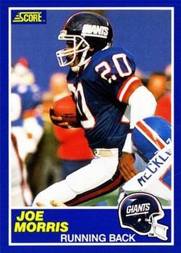 #14 Joe Morris - New York Giants - 1989 Score Football