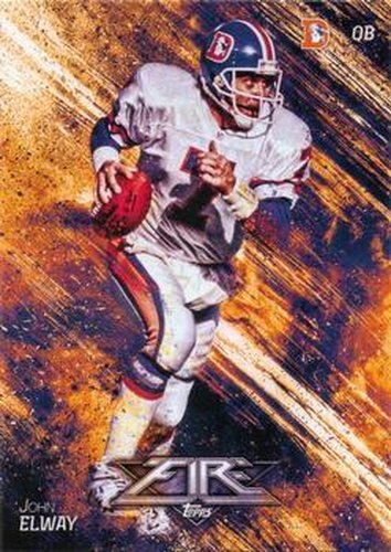 #14 John Elway - Denver Broncos - 2014 Topps Fire Football