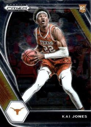 #14 Kai Jones - Texas Longhorns - 2021 Panini Prizm Collegiate Draft Picks Basketball
