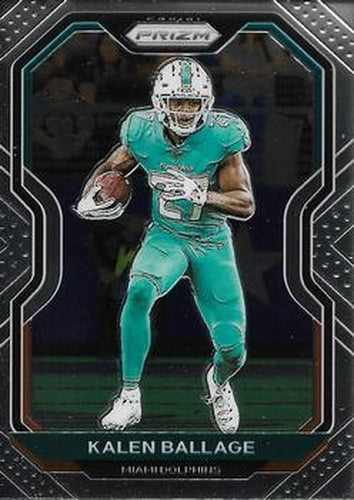 #14 Kalen Ballage - Miami Dolphins - 2020 Panini Prizm Football