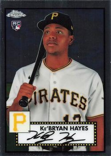 #14 Ke'Bryan Hayes - Pittsburgh Pirates - 2021 Topps Chrome Platinum Anniversary Baseball