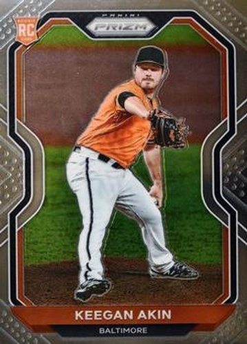 #14 Keegan Akin - Baltimore Orioles - 2021 Panini Prizm Baseball