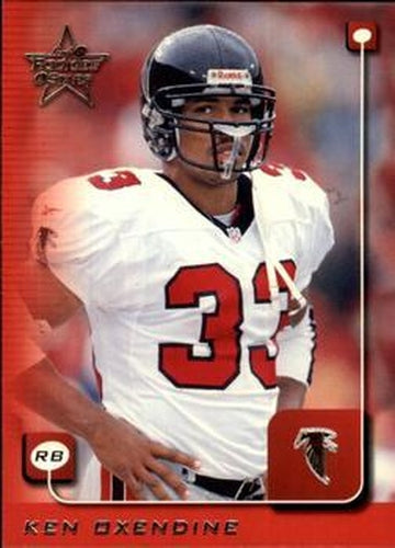 #14 Ken Oxendine - Atlanta Falcons - 1999 Leaf Rookies & Stars Football