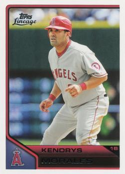 #14 Kendrys Morales - Los Angeles Angels - 2011 Topps Lineage Baseball
