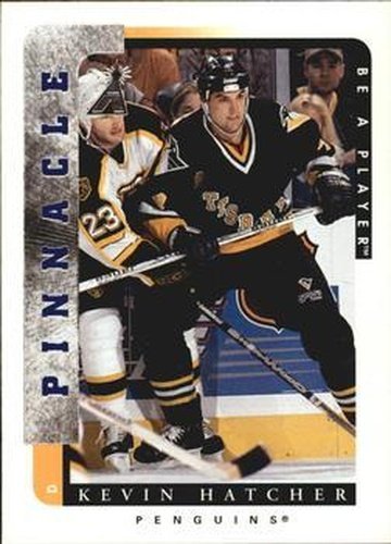 #14 Kevin Hatcher - Pittsburgh Penguins - 1996-97 Pinnacle Be a Player Hockey